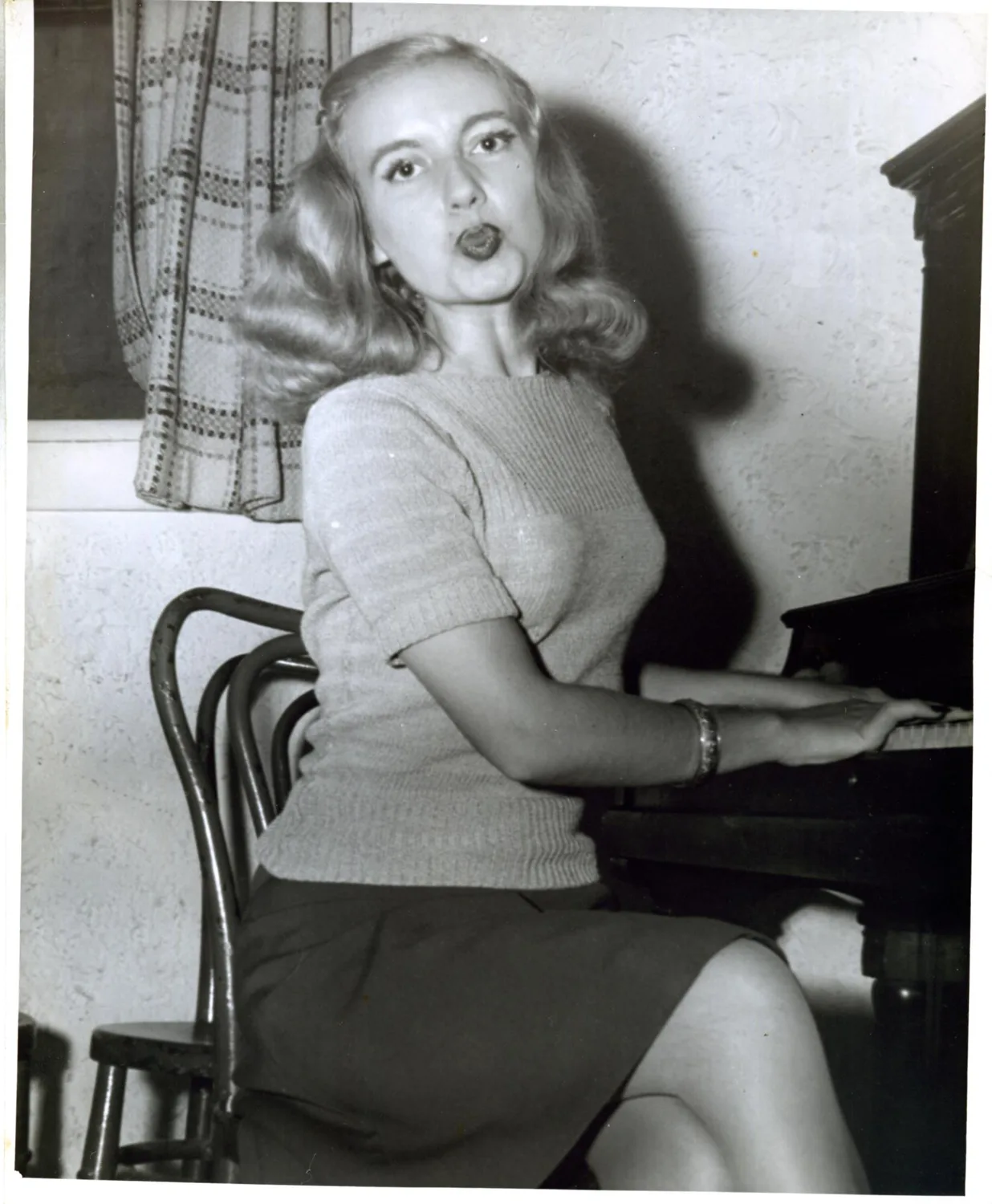 Photograph of Woman at Piano - Roberta Hollywood