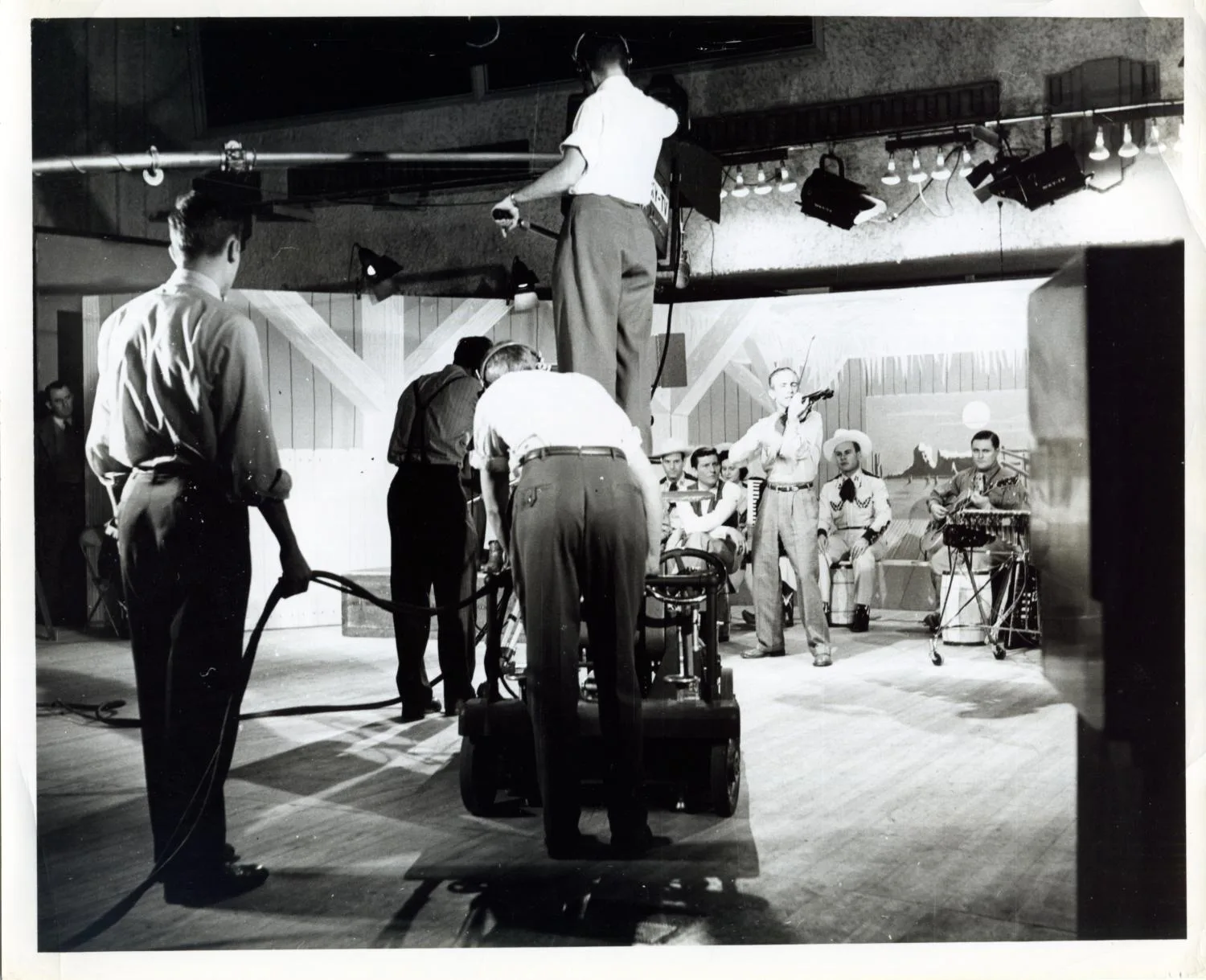 "Sooner Shindig" first color program by a local station.