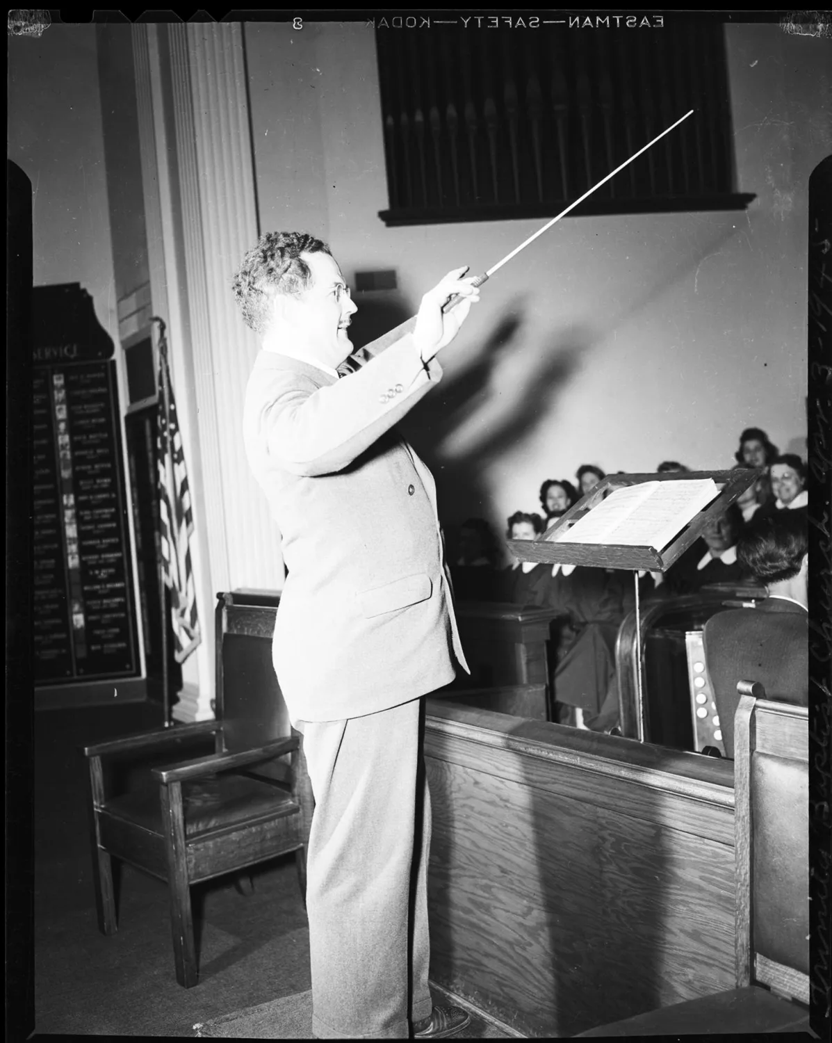 Organist Directing at Trinity Baptist Church in Oklahoma City, Oklahoma