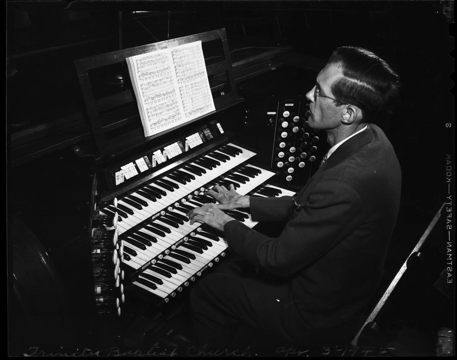 Organist at Trinity Baptist Church in Oklahoma City