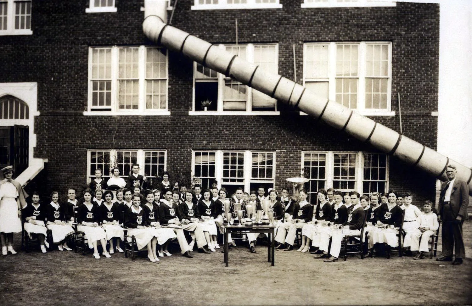 "Pride of Ardmore" band, 1928.