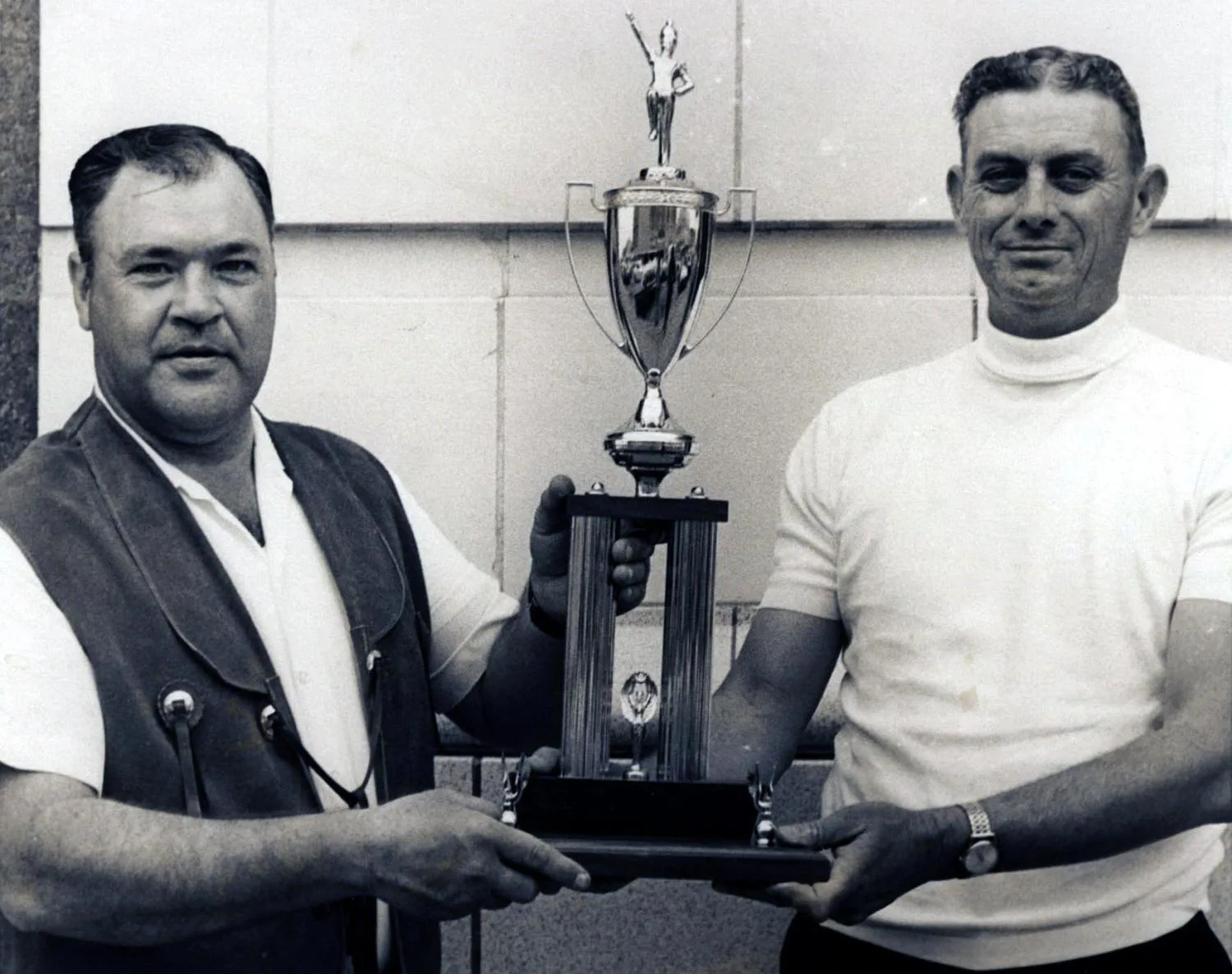 First place winner in the 1969 Shrine Rodeo band contest.