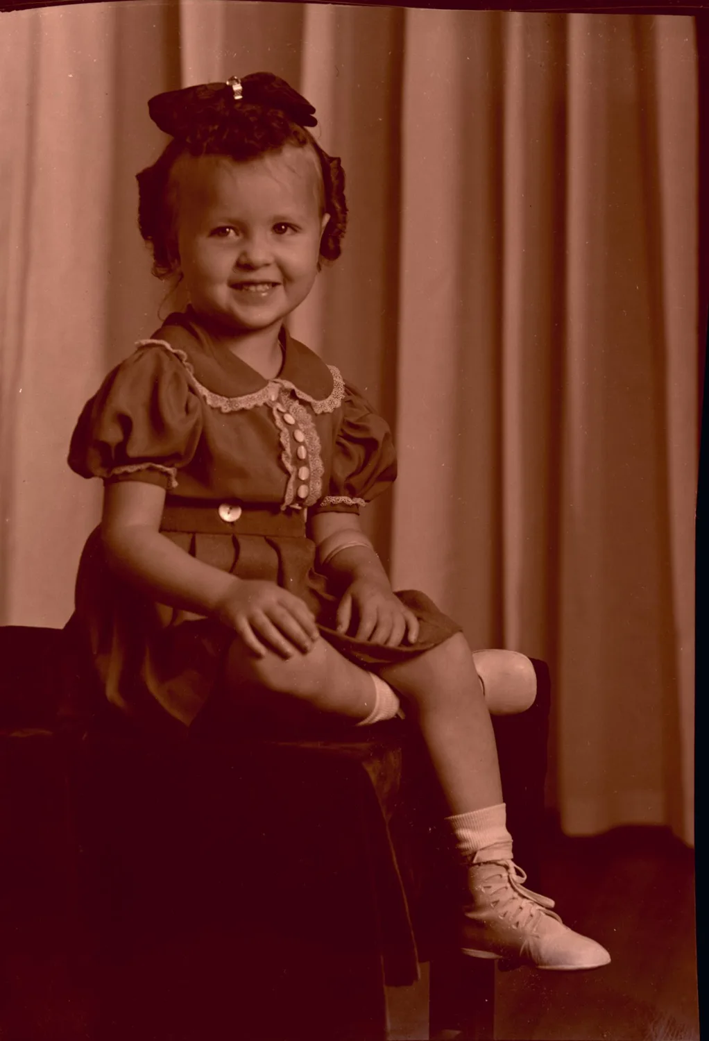 Fike Studio Photograph of a Little Girl