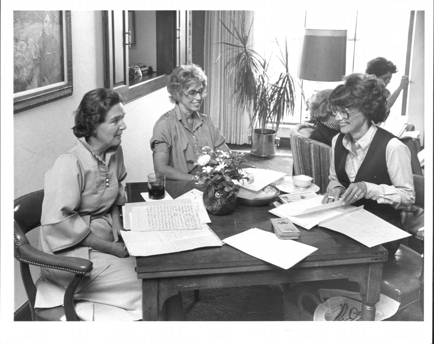 McCambell, Mrs. Stanley / Women's Committee of the Symphony Orchestra, September 1978. Phon-a-Thon campaign for season tickets.