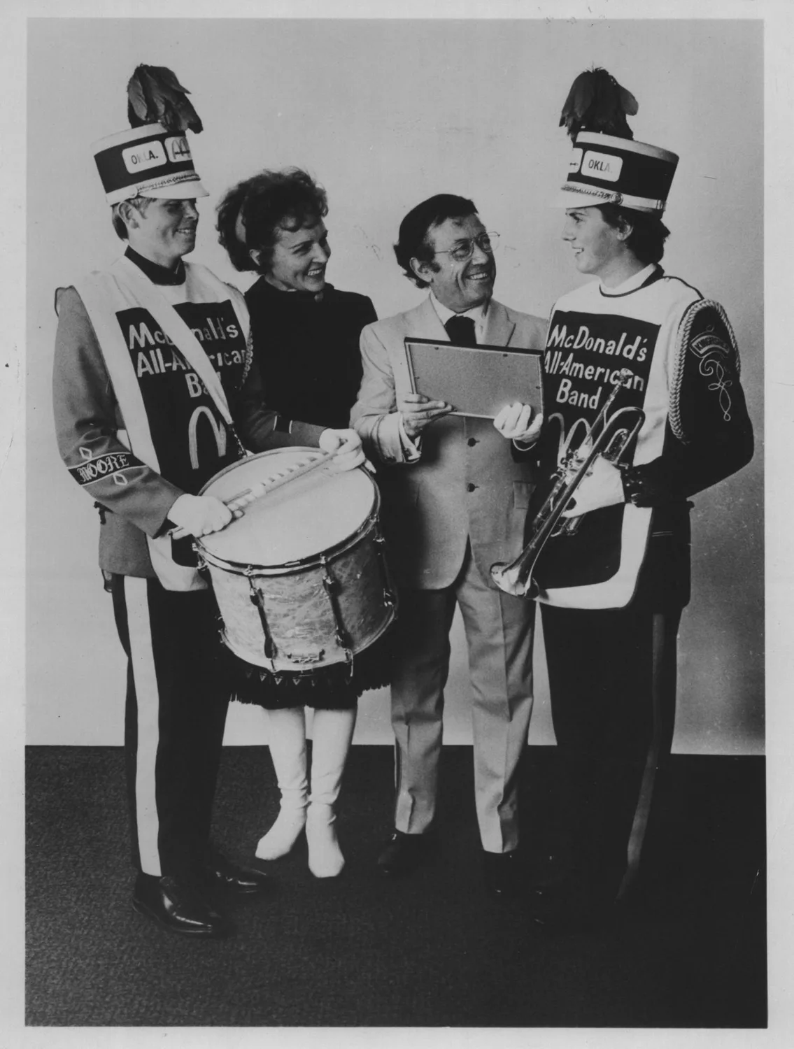 McDonalds All American H. S. Band (band Whoes pants don't match).
