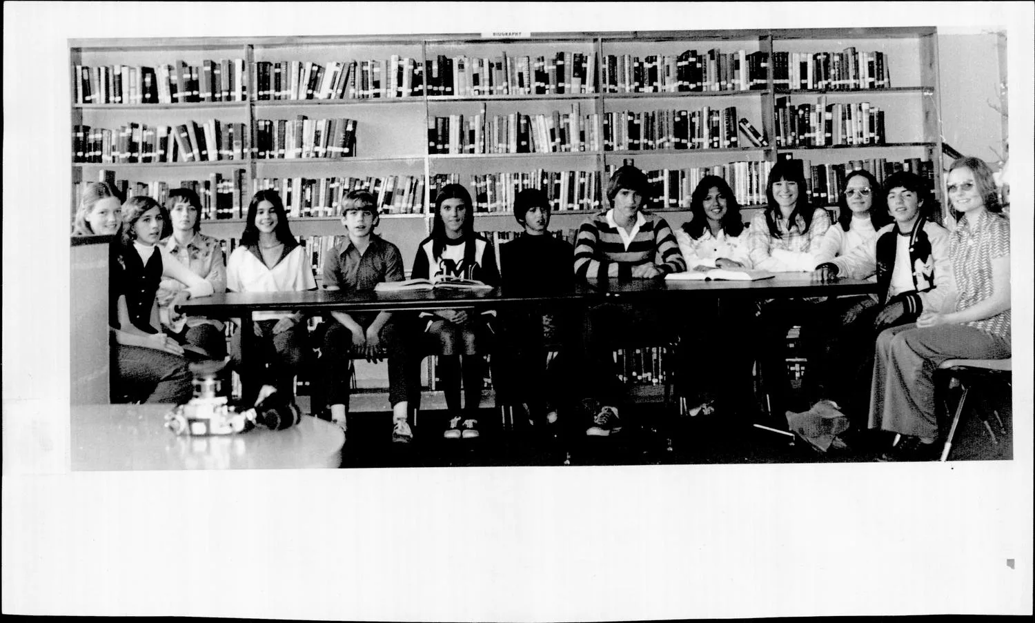 Meeker High School(Band, 1975)Student Council Officers 1975-6.