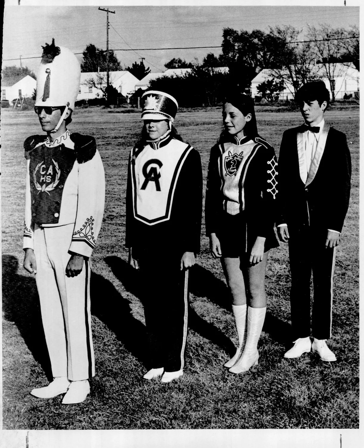 Midwest City Schools, Carl Albert High School / Band uniforms and Twirler uniforms.