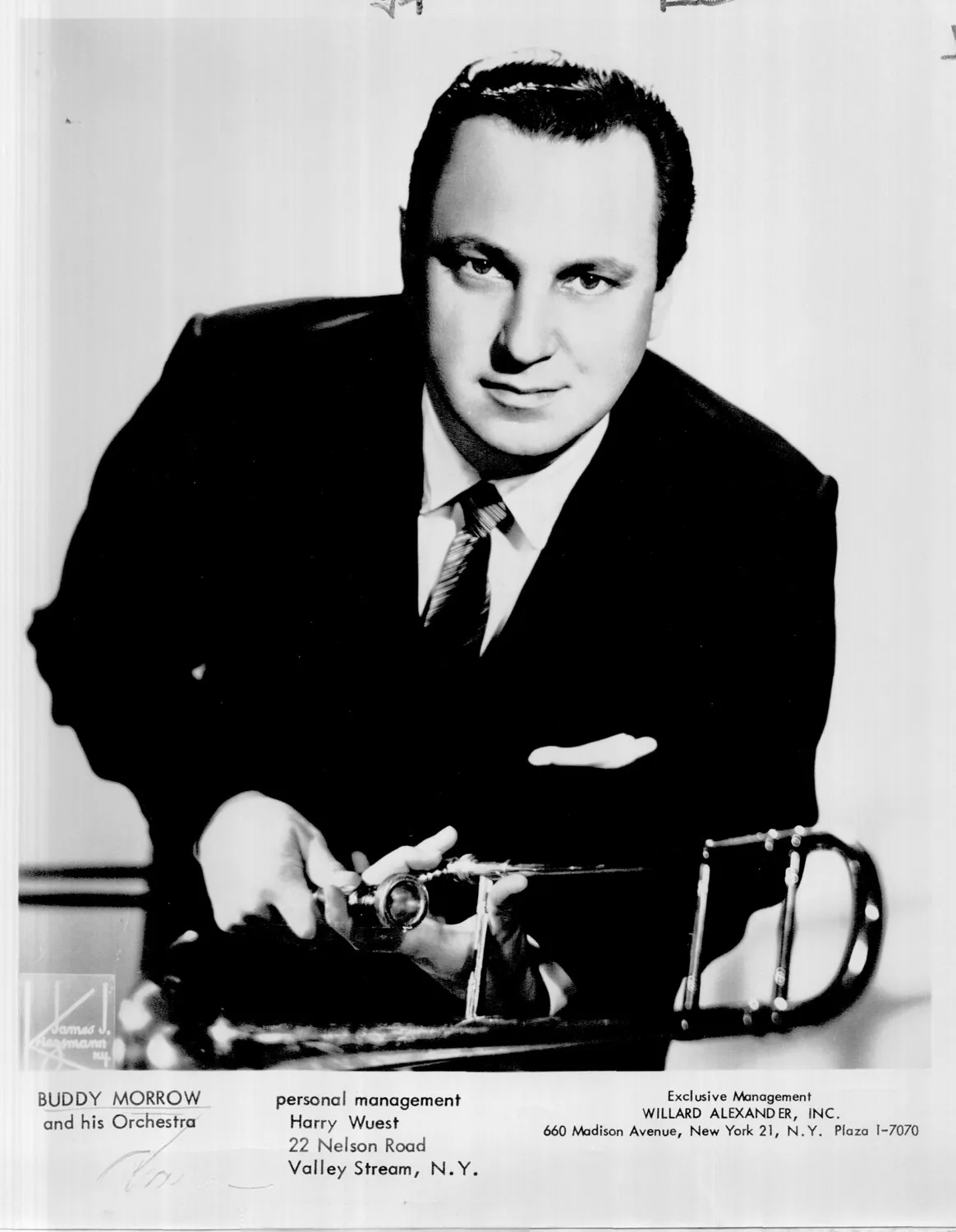 Morrow Buddy (conductor of the Tommy Dorsey Orchestra) (amusement).
