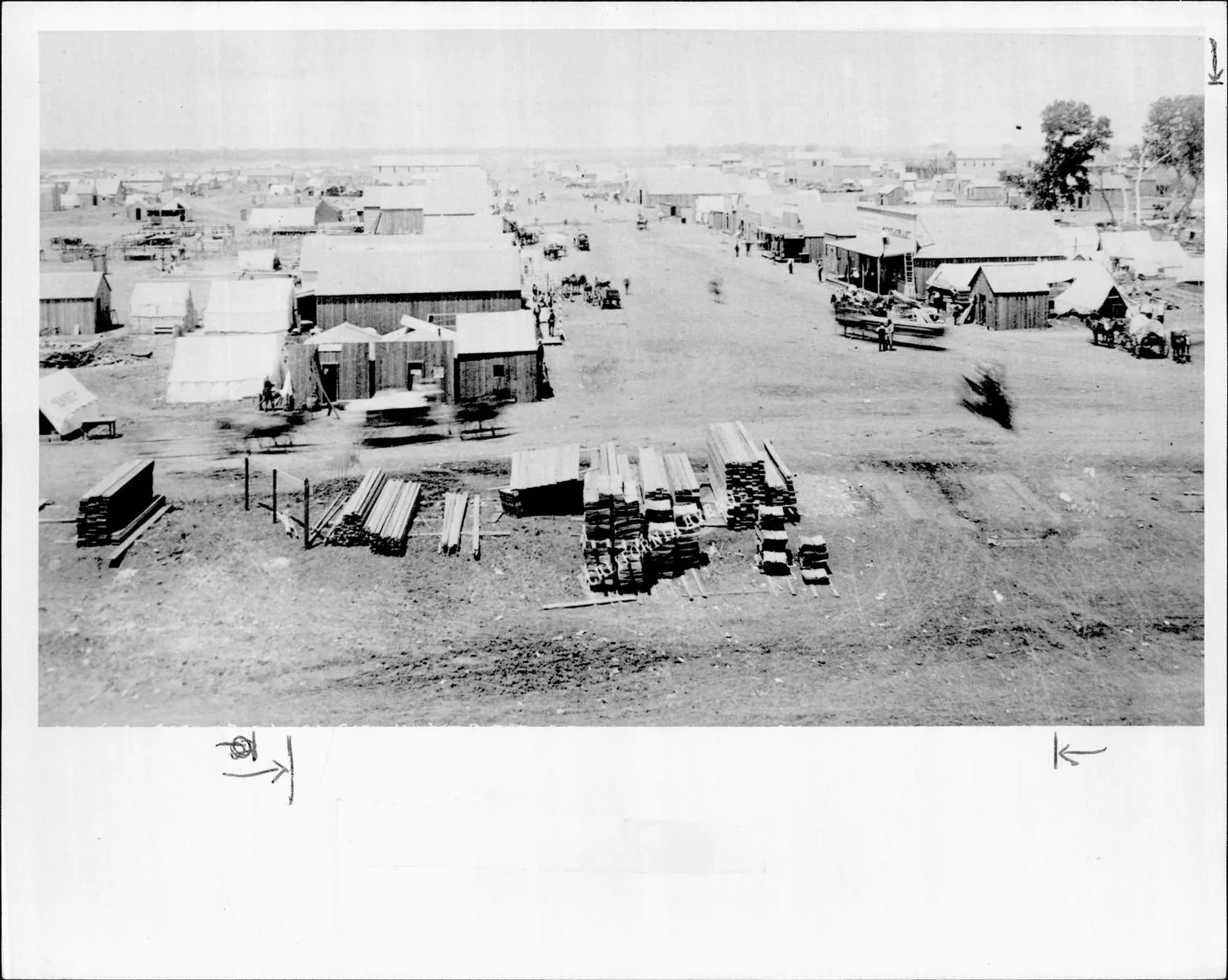 "Oklahoma City ( Historical Pho-tos ), Okla City on April 22, 1889, Okla Station, OKC, May 2, 1889, near the Santa Fe Tracks, looking west on Calif. Ave. CA. McNabb Flour & Feed Store, Church and Harrah Early OKC, OKC Early Opera House, OKC First Orchestra Feed and Coal Store, OKC Street Market, ""Kirmis"", OKC First Play".