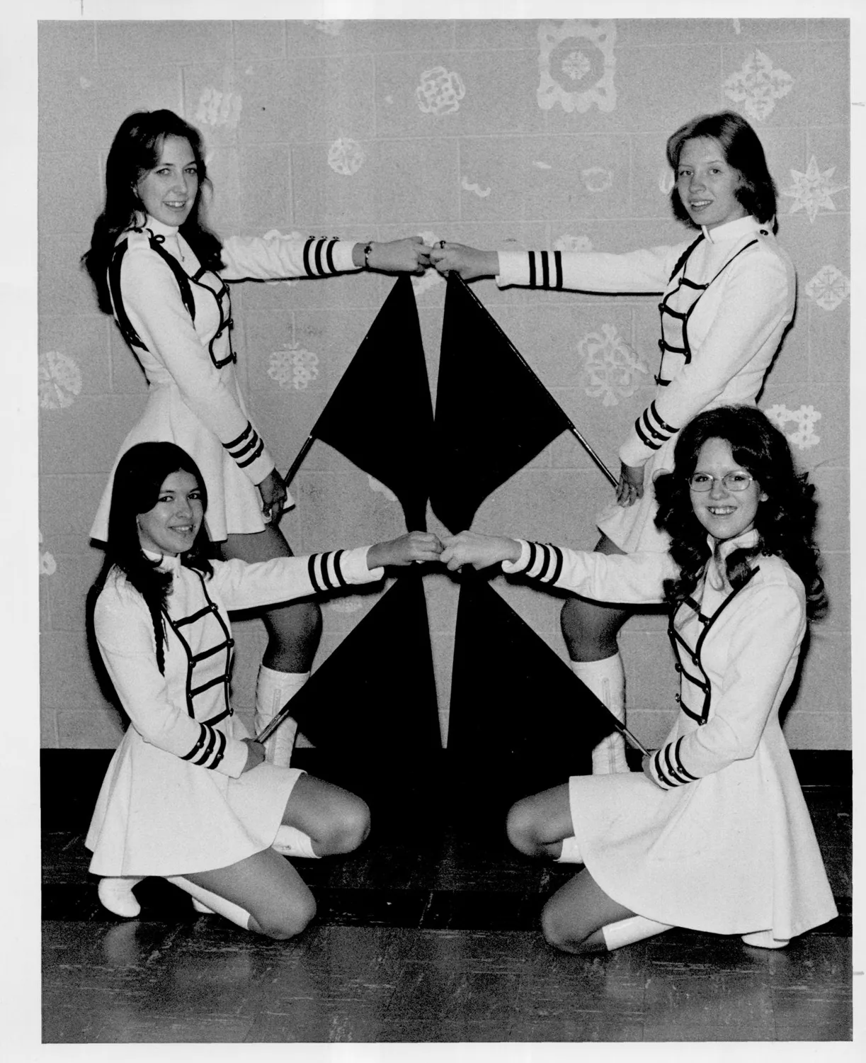 School / City / Capitol Hill High / Twirling Corps, 1976 /.