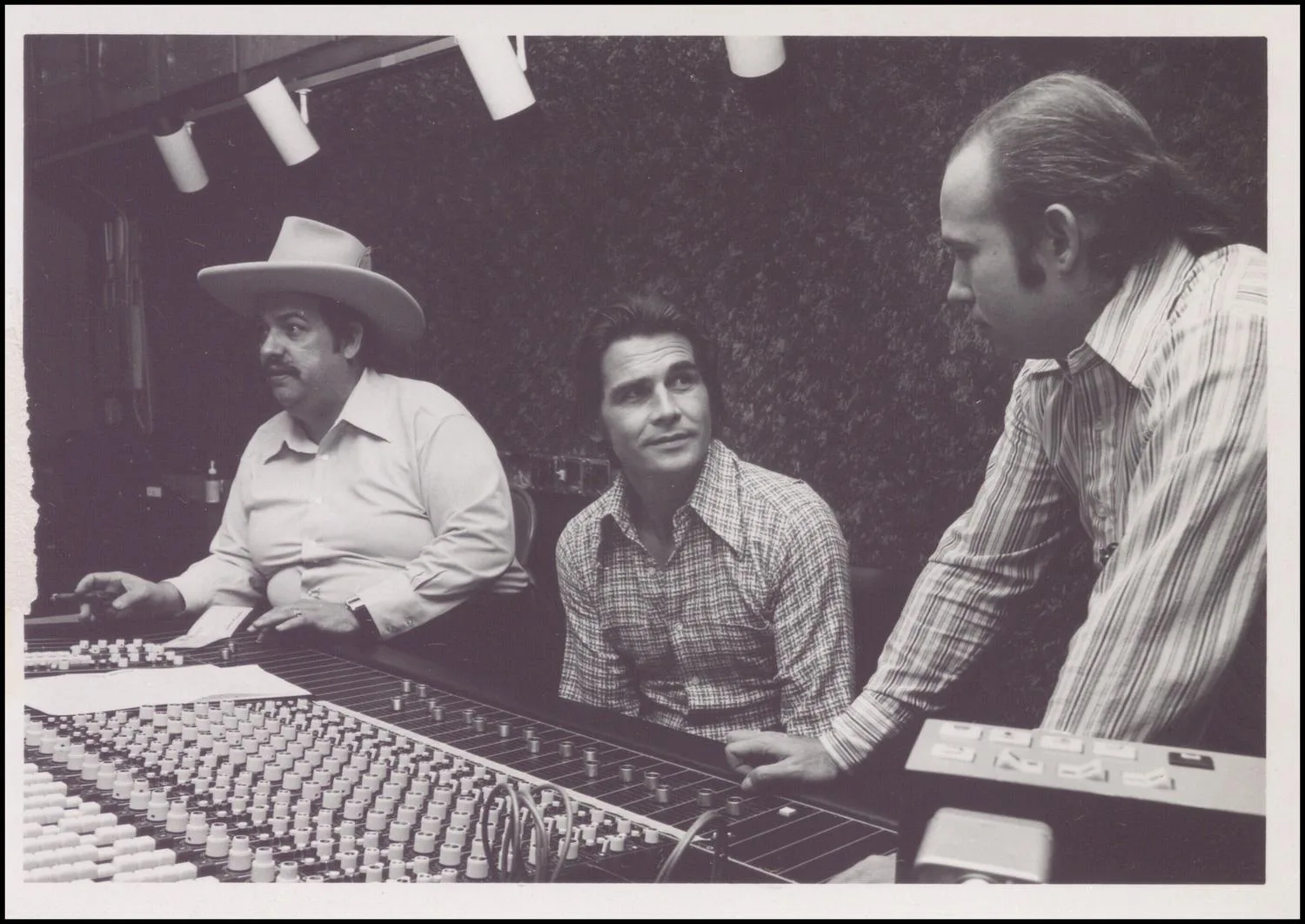 Photograph taken for a story in the Oklahoma Journal newspaper. Caption: "Country and western singer"