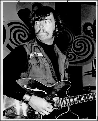 The Oklahoma Journal photograph captioned “Mr. Guitar,” 1969.
