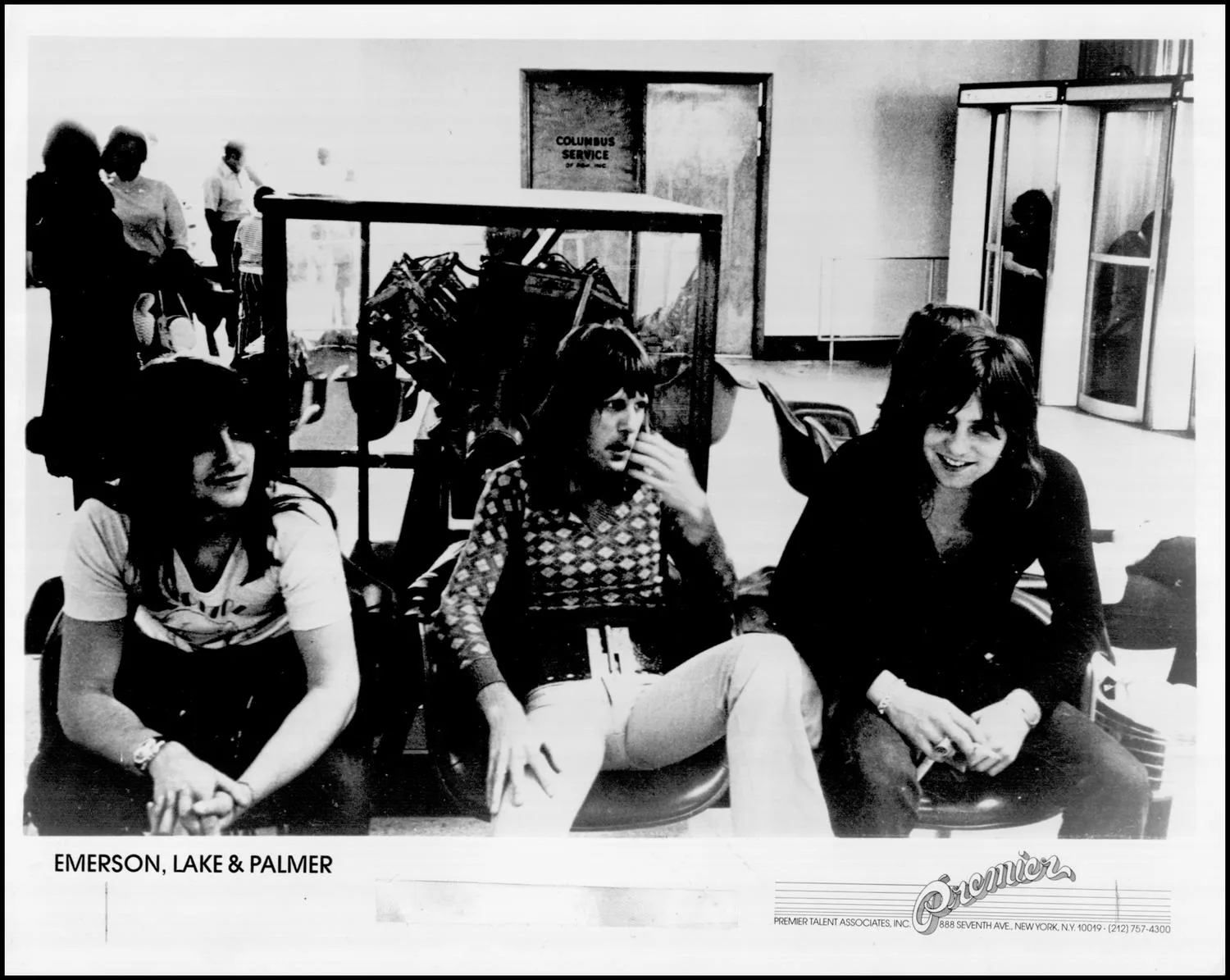 Emerson, Lake, and Palmer play Arena Wednesday.