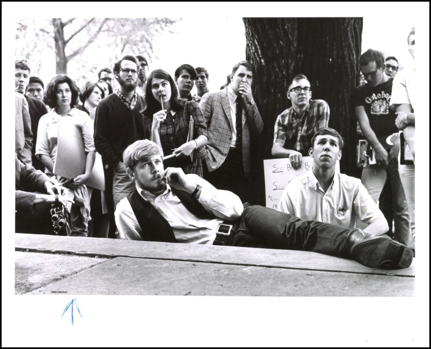 Colleges and Univ. : Univ. of Oklahoma Demonstrations and pickets.