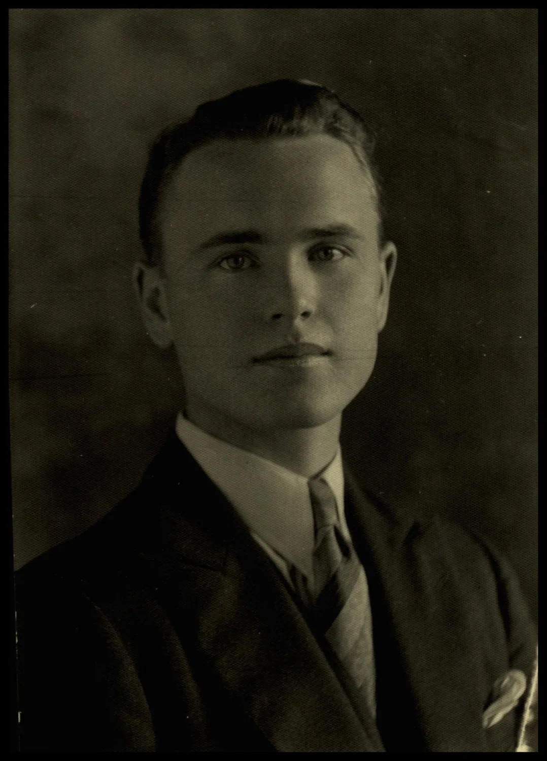 Photograph used for a newspaper owned by the Oklahoma Publishing Company. Caption: "Lara hoggard - Southeastern Teachers College"
