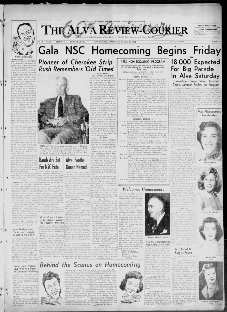 Northwestern State College Ranger Band homecoming parade
